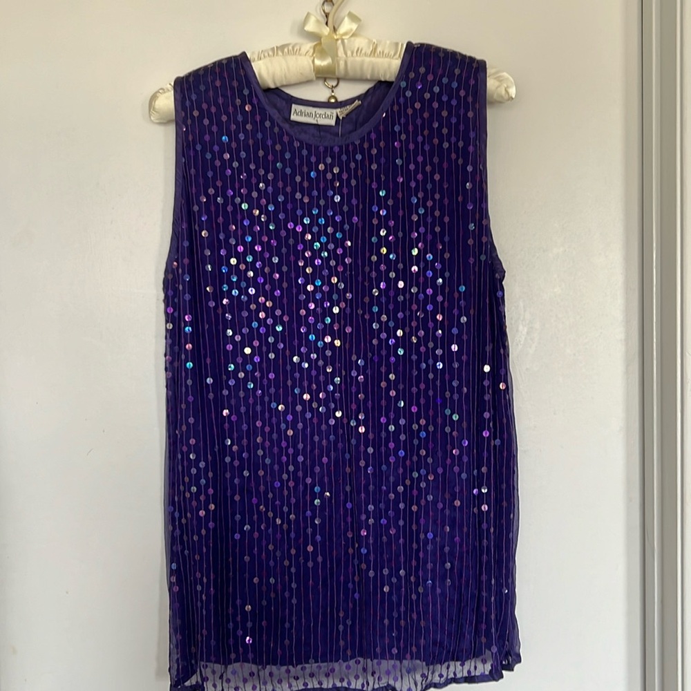 Purple Adrian Jordan Tank 14/16